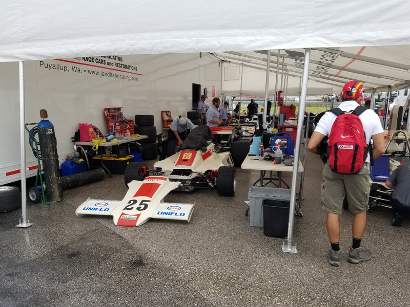 Illustration for article titled USGP Supporting Races Paddock Pictures & Video: Masters Historic Racing & FIA Formula 4